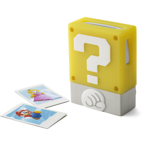 FUJIFILM Instax Mini Link 3 Smartphone Printer with Super Mario Case (Clay White)