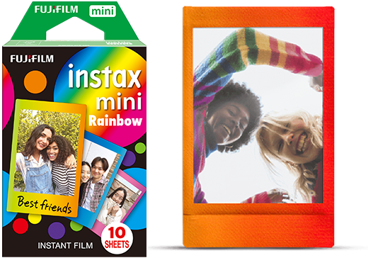 Instax Film Effect Rainbow 1x10