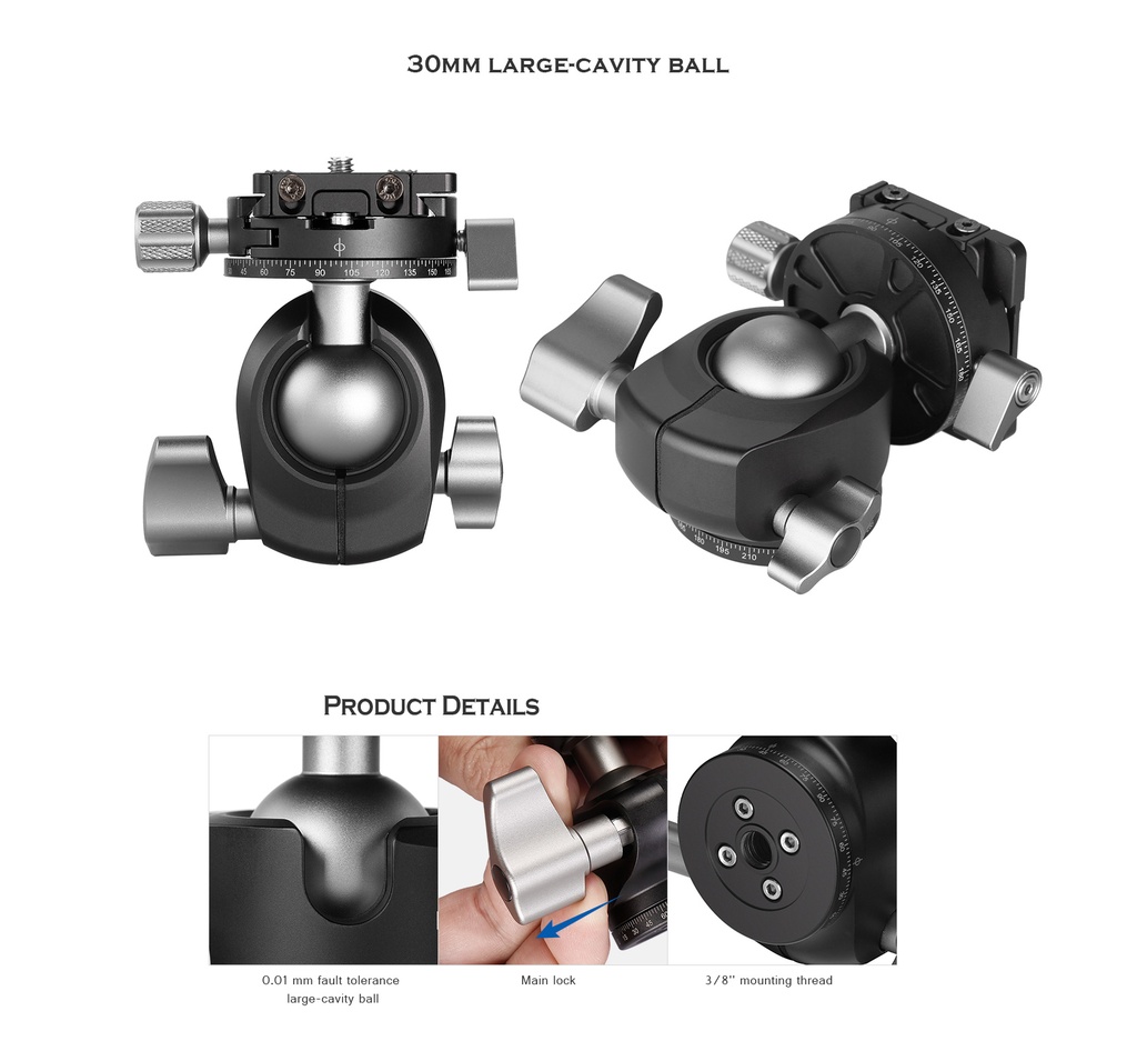 LH-30R Head + NP-50 Plate