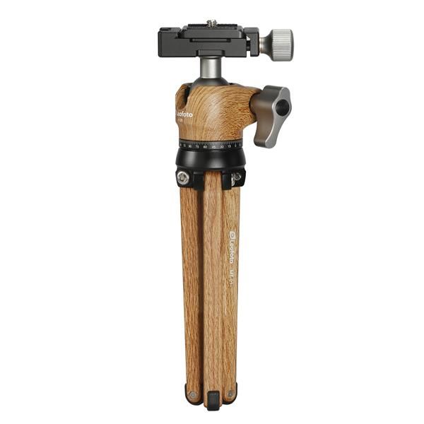 MT-01 Wood Mini Tripod + LH-25  Ballhead