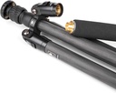 AM-1204K - Carbon tripod/monopod + K-10X head