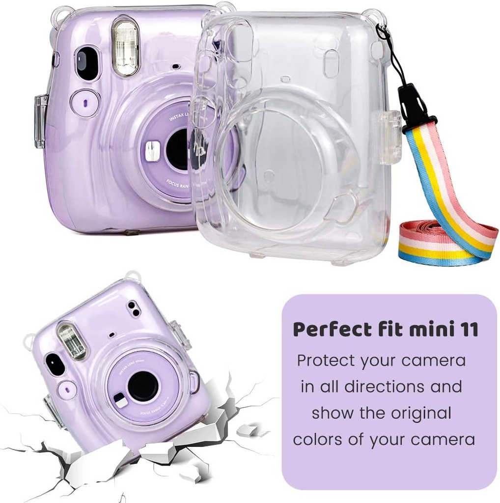 Protective Clear Case for Fujifilm Instax Mini 11