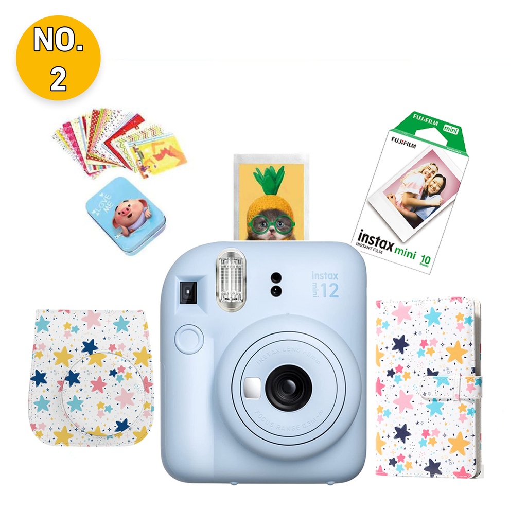 INSTAX MINI 12 Lifestyle Pack (Pastel Blue)