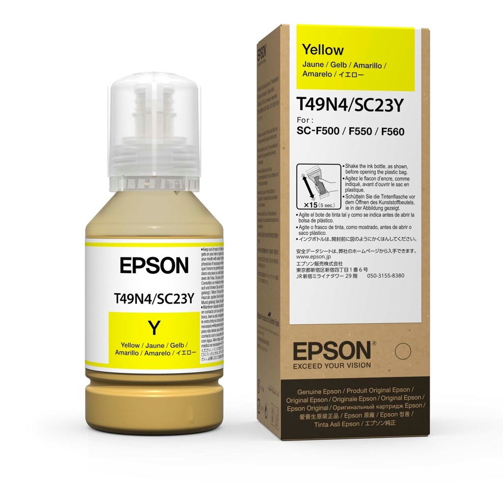 Epson Original Ink 140 ml for Epson F100 & F500