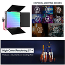 GVM-1200D 50W Bi-Color+50W RGB Video Light