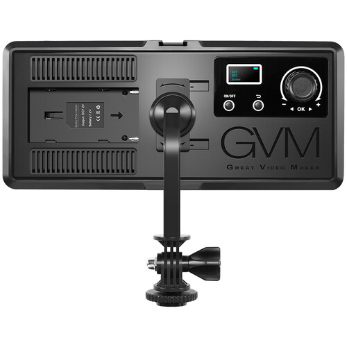 GVM RGB20W RGB On-Camera LED Light