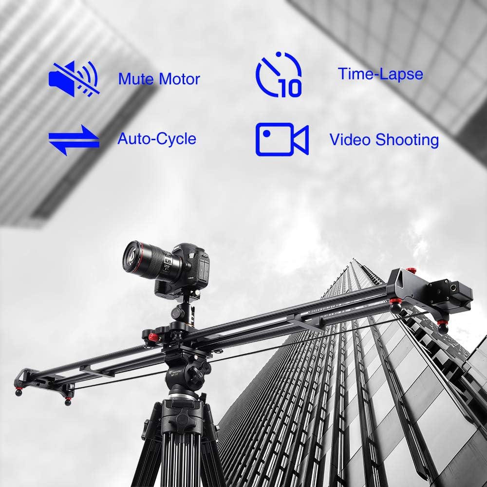 GVM Slider 120CM Carbon Fiber Camera Slider