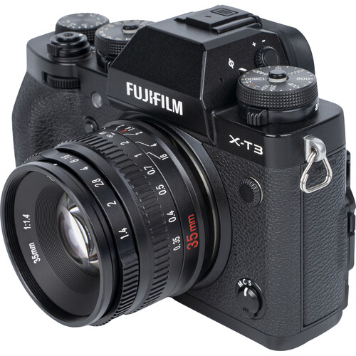 7Artisans 35mm F1.4 Fujifilm X Mount (Black)