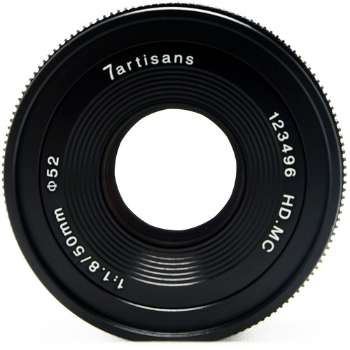 7Artisans 50mm F1.8 Fujifilm X Mount