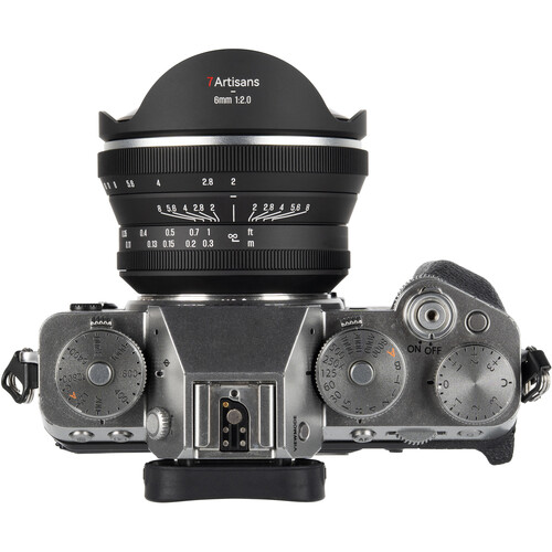 7Artisans 6mm F2 Fujifilm X Mount