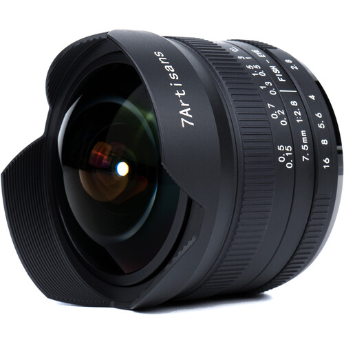 7Artisans 7.5mm F2.8 MKII Fisheye Fujifilm X Mount