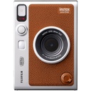 FUJIFILM Instax Mini EVO Hybrid Instant Camera (Brown)