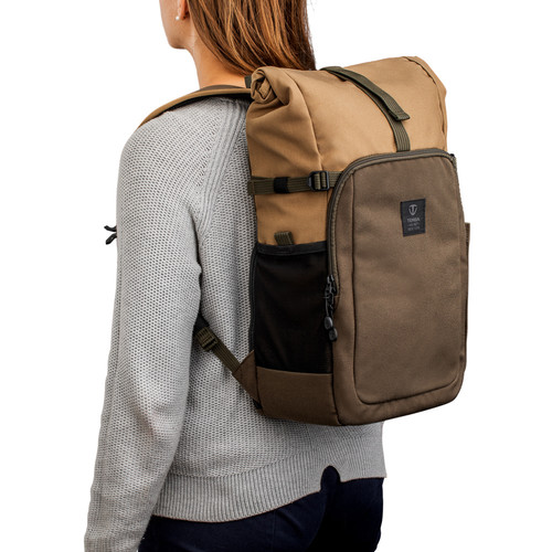 Fulton 14L Backpack (Tan and Olive)