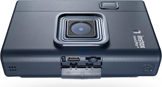 FUJIFILM INSTAX MINI LIPLAY+ Hybrid Instant(Midnight Blue) Camera