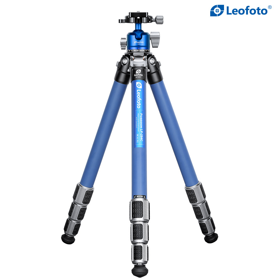 LP-284C+LH-30 (Blue) Poseidon Tripod with Ballhead