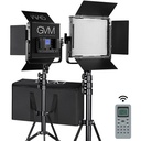 GVM 672S-B Bi-Color LED Light Panel (2-Light Kit)