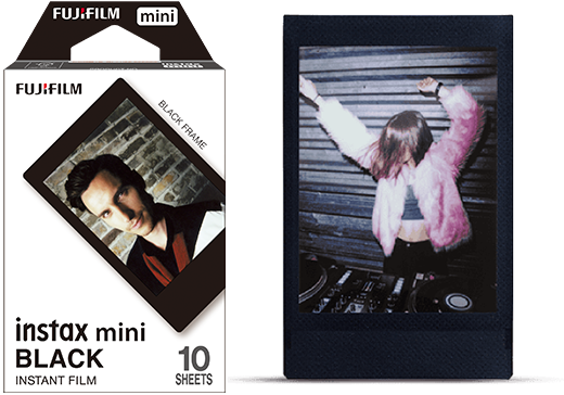 Instax Film Effect Black 1x10