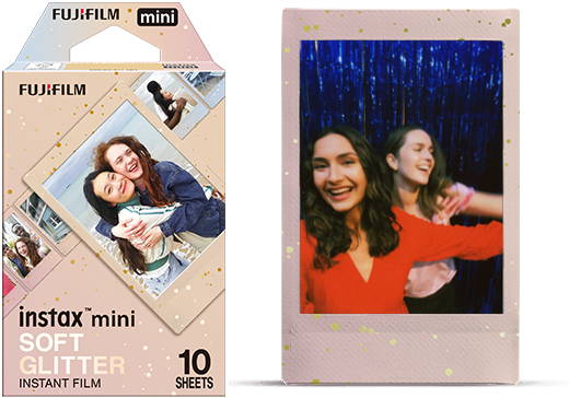 Instax Film Effect Soft Glitter 1x10