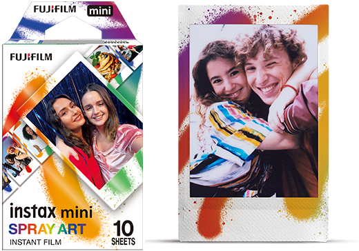 Instax Film Effect Spray Art 1x10
