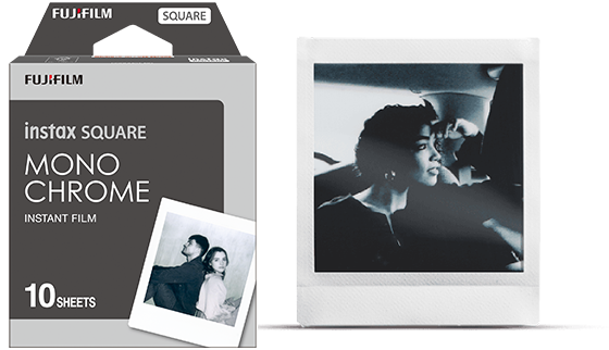 Instax Square Film Effect Monochrome 1x10