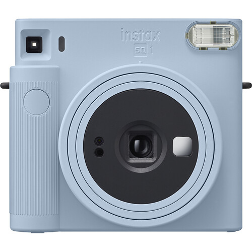 كاميرا FUJIFILM Instax Square SQ1 الفورية (لون أزرق جليدي – Glacier Blue).