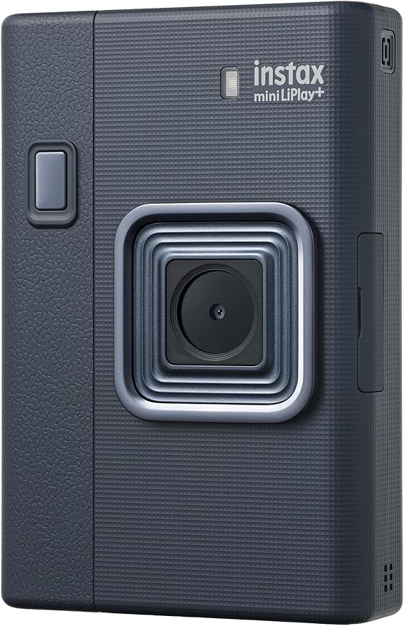 FUJIFILM INSTAX MINI LIPLAY+ Hybrid Instant(Midnight Blue) Camera