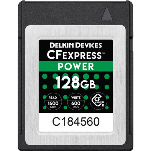 Cfexpress type B power 128gb (1600mb/s 600mb/s)