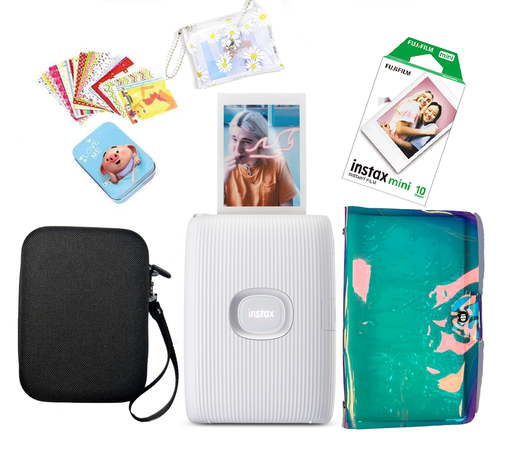 INSTAX MINI LINK 2 طابعة لايف ستايل بكج (ابيض)