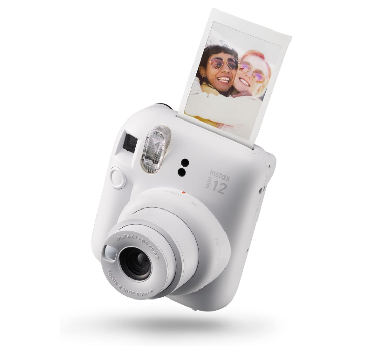 INSTAX MINI 12 Instant Film Camera (Clay White)