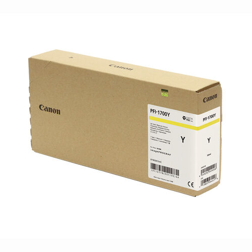 Canon Original Ink Y 700ml PRO-2000/2100 PRO-4000/4100(S) PRO-6000/6100(S)