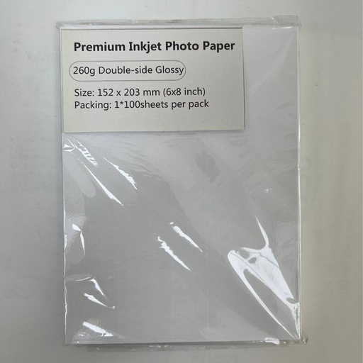 Lucky 4x6 Double Sided Glossy Sheet (100 Papers)
