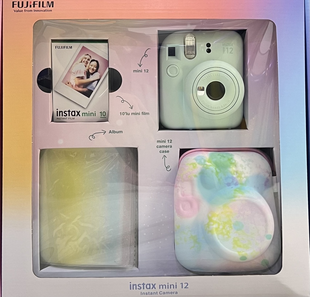 Instax mini 12 Gift Box Green