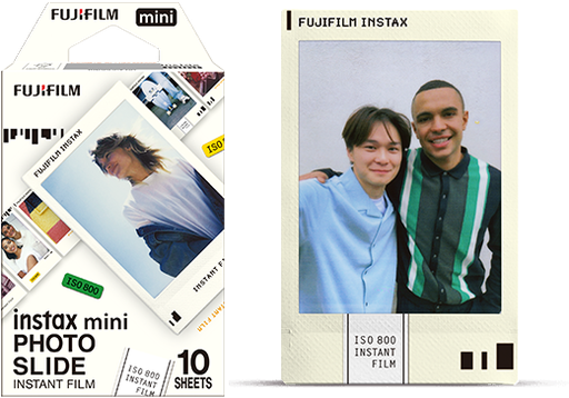 Instax Film Effect Photo Slide 1x10