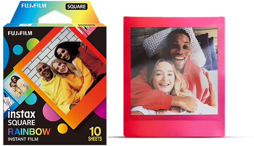 فلم انستاكس مربع مؤثرات قوس قزح 